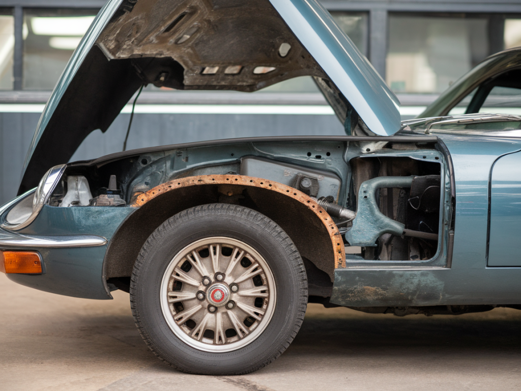 Wie du beim jaguar s‑type versteckte rahmen‑ und tragwerkskorrosion mit einfachen werkzeugchecks vor ort identifizierst