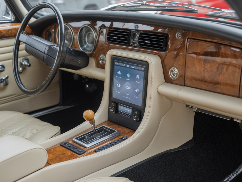 So rüstest du modernes infotainment in einen klassischen jaguar ein, ohne wertmindernde eingriffe vorzunehmen