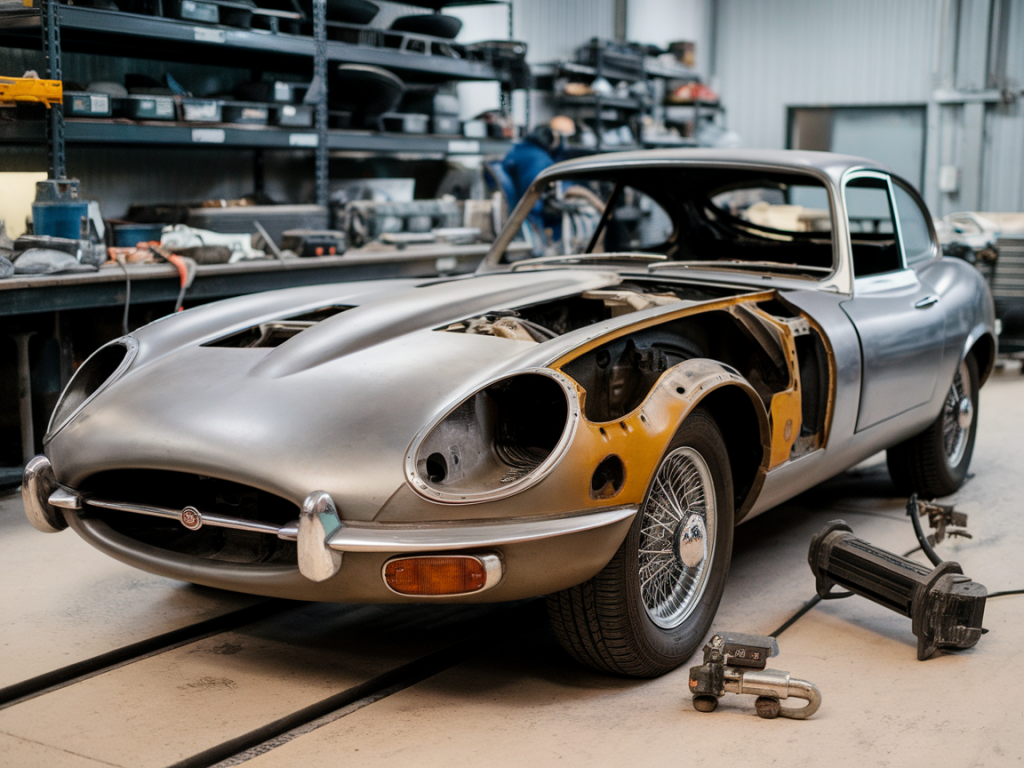 restaurationskosten: realistische kostenaufstellung für eine optische aufbereitung eines jaguar xk