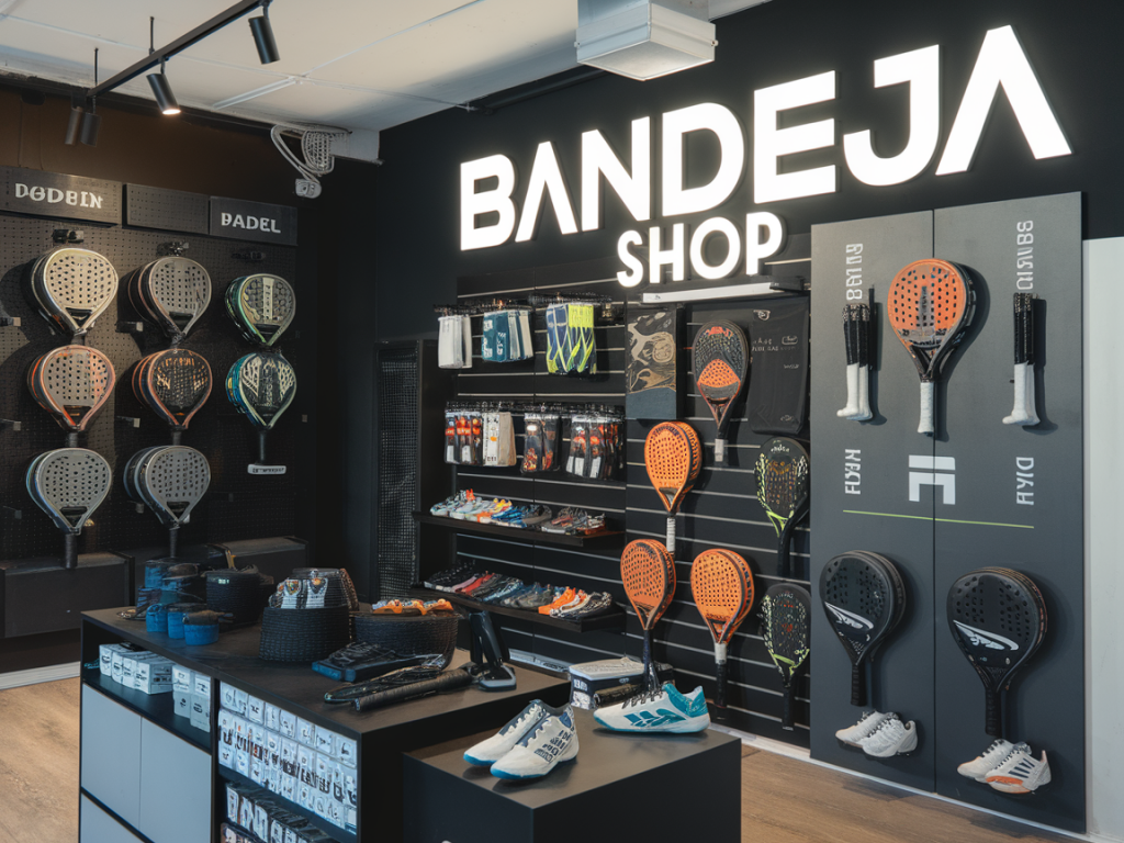 Bandeja shop: padel schläger, top marken, fachberatung und vor ort test
