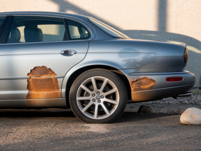 was sind die fünf typischen roststellen beim jaguar xf und wie prüfe ich sie vor dem kauf